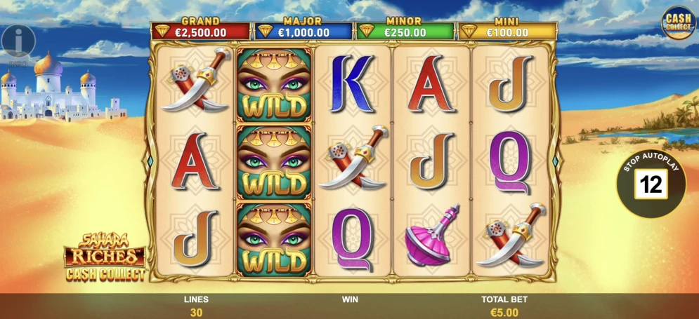 Sahara Riches Cash Collect