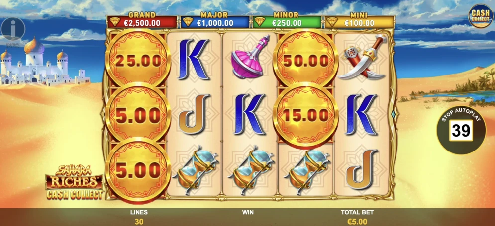 Sahara Riches Cash Collect