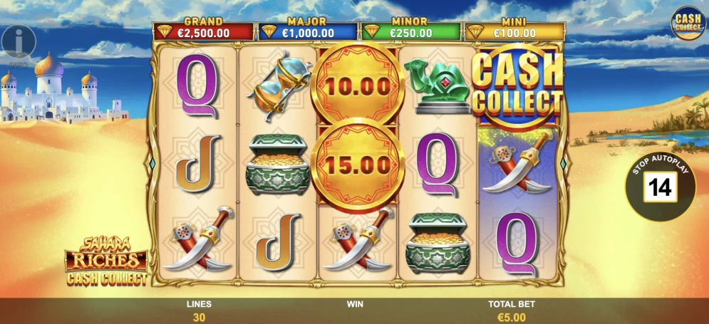 Sahara Riches Cash Collect