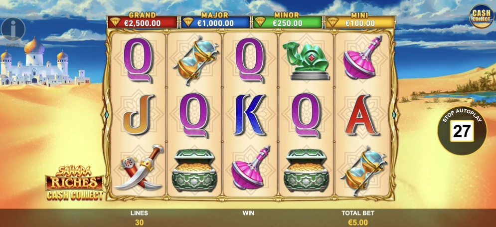 Sahara Riches Cash Collect